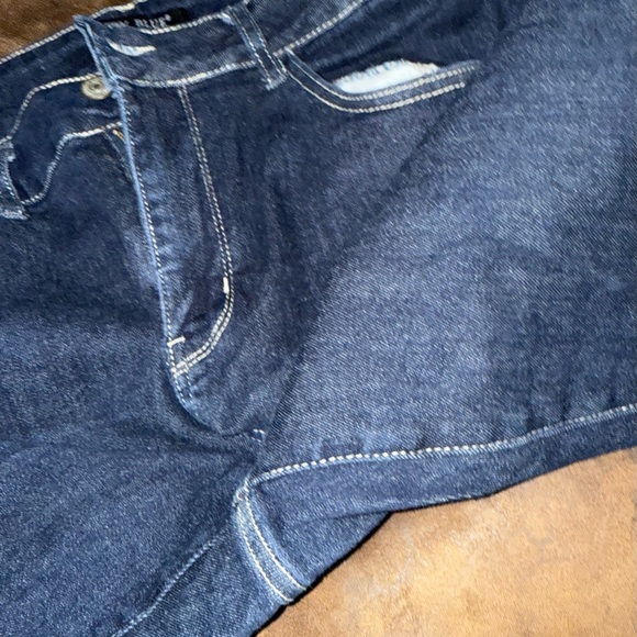 Judy Blue Women's Dark Blue Ankle Jeans - Picture 5 of 11